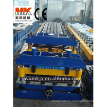 Aluminum Steel Glazed Roof Tile Rolling Forming Machine with CE proved